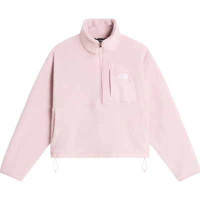 The North Face Дамски поларен пуловер The North Face Women's Yumiori Off Peak 1/2 Zip Jacket Fleece jumper - Metal Pink (105-6485-0413)