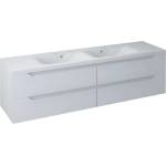 SAPHO Wave - Шкафче под двойна мивка 180x50x48 см, бял WA180-3030 (WA180-3030)
