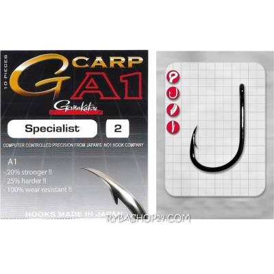 Gamakatsu G-Carp A1 Specialist Hook vel.1