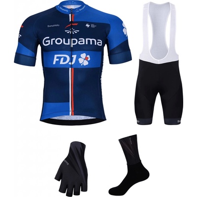 Bonavelo mega set GROUPAMA FDJ 2024 čierna/biela/modrá/červená