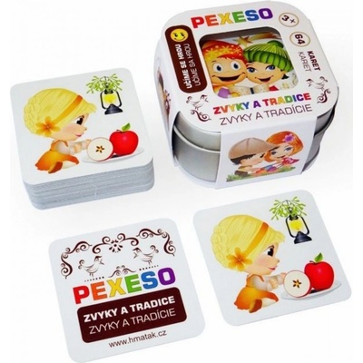 Teddies Pexeso zvyky a tradice voděodolné 64