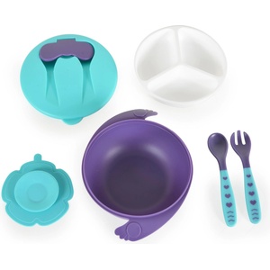 Cangaroo Купа с лъжица и вилица Jelly син F1730 (110047)