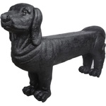 Esschert Design Черна градинска пейка Dachshund - Esschert Design (ZEE-AV12)