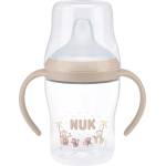 Nuk Бебешко шише NUK Perfect Match - С накрайник за сок, TC, РР, 150 ml, Маймуна, бежово (10215381) - ozone