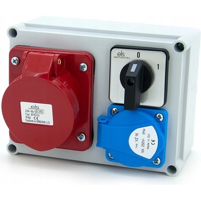 Rozvodnice ELS Elektrotechnika 230 V IP44 16 A