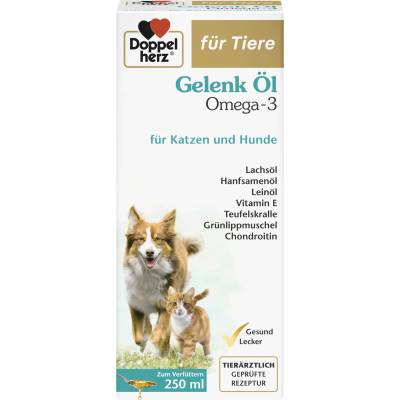 Doppelherz Омега-3 масло за стави за котки и кучета, 250 ml (98813)
