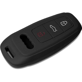 Kľúčenka Escape6 ochranné silikónové puzdro na kľúč pre Audi A6A7A8 čierna