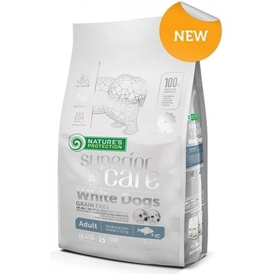Nature's Protection PRO Superior care white dog GF Adult white fish Large breeds 17 kg