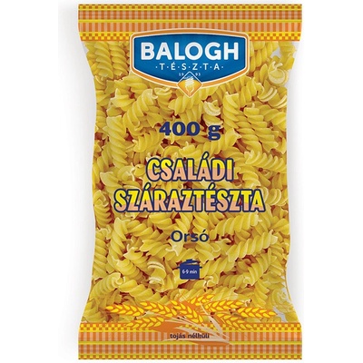 Balogh bezvaječné cestoviny Vrúty 400 g