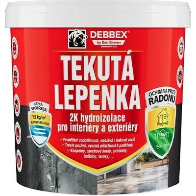 Den Braven Tekutá lepenka 2K hydroizolace 7kg