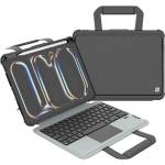 Nillkin Bumper GO Backlit Keyboard Protective Case - удароустойчив кейс, с отделяща клавиатура и поставка за iPad Pro 11 (2024) (черен)