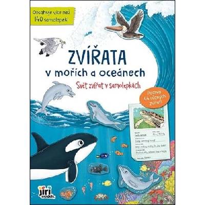 Svět zvířat v samolepkách zvířata v moři a oceánu