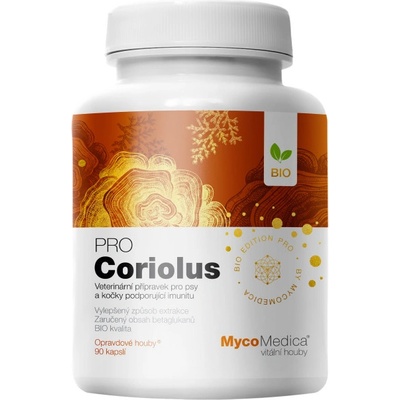 MycoMedica PRO Coriolus 90 rostlinných kapslí – Sleviste.cz