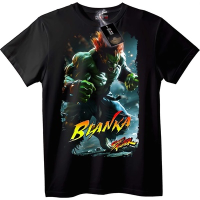 NOONEBRAND Тениска Бланка Street Fighter - M, White