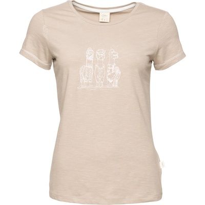 Chillaz Дамска тениска Chillaz Women's Gandia Alpaca Gang Winter T-shirt - Dark Sand - размер 40 (EU) (916-5058-0215)