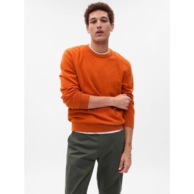 GAP Plain knitted sweater GAP GAP | Oranzhev | МЪЖЕ | S