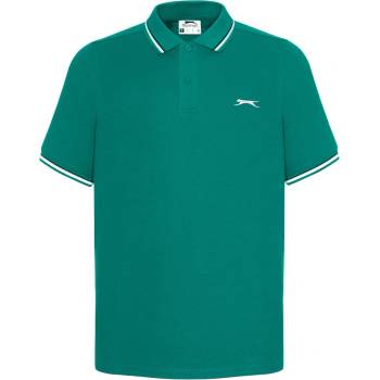 Image 1 of Slazenger Мъжка блуза с яка Slazenger Tipped Polo Shirt Mens - Teal Blue