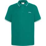 Slazenger Мъжка блуза с яка Slazenger Tipped Polo Shirt Mens - Teal Blue