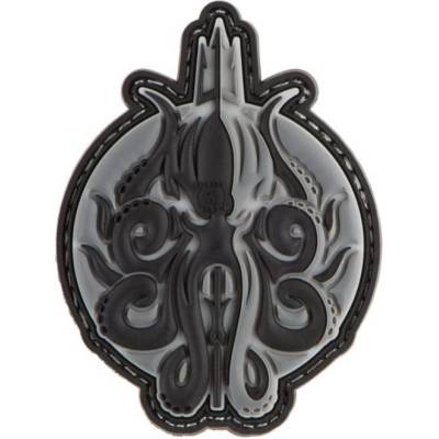 Gumová nášivka Jackets to Go Release the Kraken - šedá