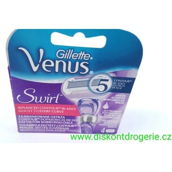 Gillette Venus Deluxe Smooth Swirl 4 ks