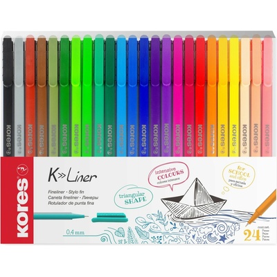 Kores K-Liner Sada 24 barev