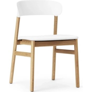 Normann Copenhagen Herit Chair Spectrum Leather biela / dub