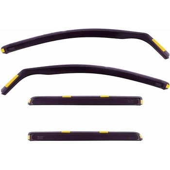 Heko - Полша Dacia spring electric 5d 2021r → комплект ветробрани за предни и задни врати, 4 части (13122)