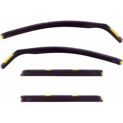 Heko - Полша Dacia spring electric 5d 2021r → комплект ветробрани за предни и задни врати, 4 части (13122)