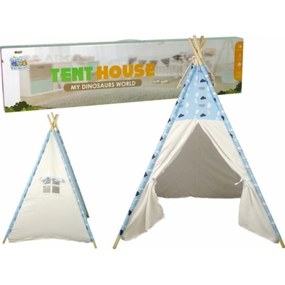 LEANToys Teepee stan s mráčky voděodolný