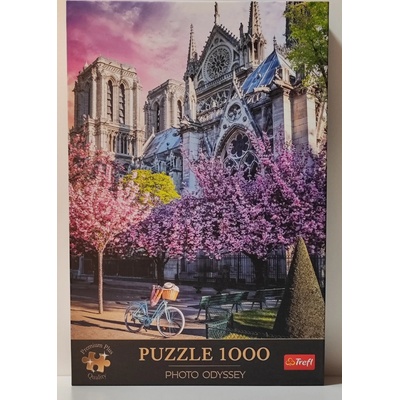 Trefl Premium Plus Photo Odyssey Katedrála Notre-Dame Paříž 1000 dílků
