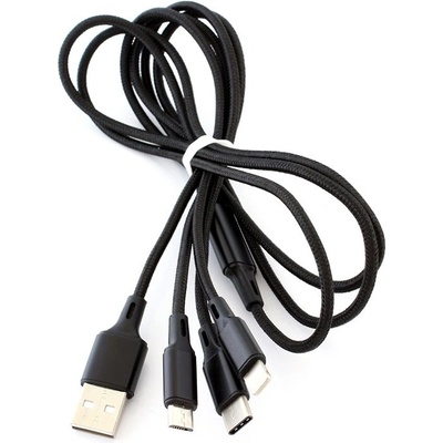 Solex 25892 USBA-IPHONE/USBC/USBB micro 3v1 1,2m