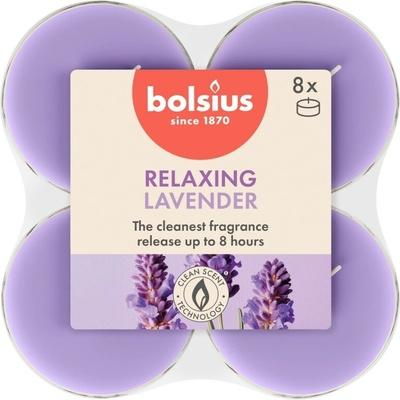 Bolsius Maxi True Scents Lavender 8 ks