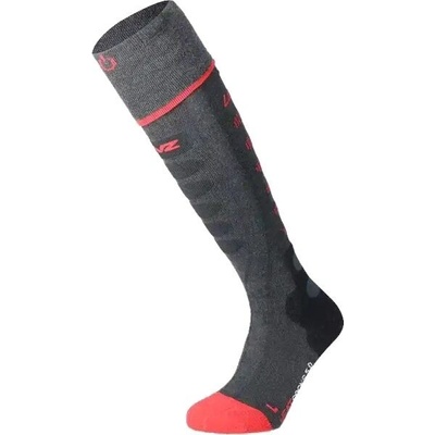 Lenz Vyhrievané ponožky Heat socks 5.1 Toe Cap Šedo čierna