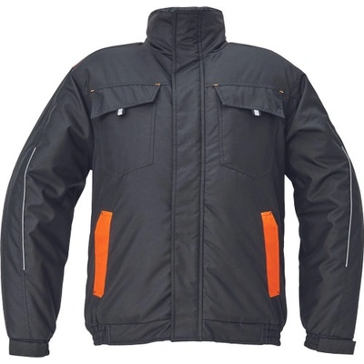 Cerva Max Vivo pilot bunda černá/oranžová
