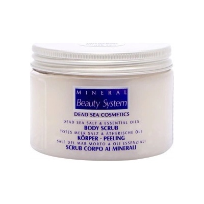 Mineral Beauty System telový peeling so soľou a olejom Mandarinka 300 ml