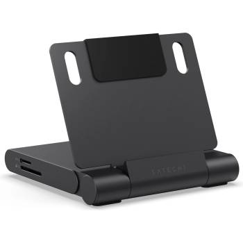 Satechi OntheGo Foldable Stand Hub - Space Black (ST-GOTGFC)