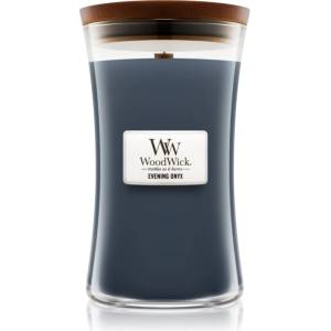 WoodWick Evening Onyx ароматна свещ с дървен фитил 609.5 гр