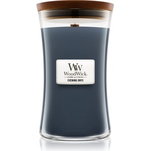 WoodWick Evening Onyx ароматна свещ с дървен фитил 609.5 гр