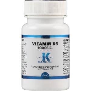 KLEAN LABS Витамин d3 1000 iu - 100 таблетка