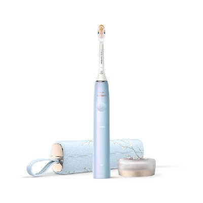 Sonická elektrická zubná kefka s aplikáciou Philips Sonicare 9900 DiamondClean Prestige Limited Edition HX9997/32 Baby Blue
