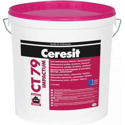 Ceresit CT 79 elastomérová omietka Intense Transparent 1.5K 25 kg