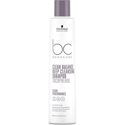 SCHWARZKOPF Professional BC Bonacure Hĺbkovo čistiaci šampón 250 ml
