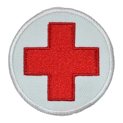 NAVYS Nášivka zdravotník - červený kríž