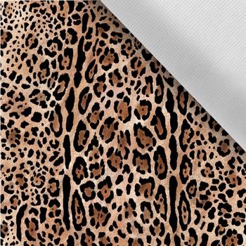Letní pružný softshell leopard