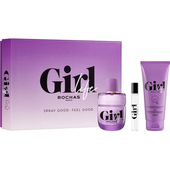 Rochas Girl Life Комплект с Парфюм EDP за жени 100ml