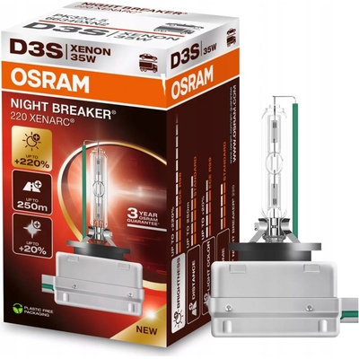 Osram xenonová výbojka D3S 66340XN2 NIGHT BREAKER LASER +220% 1ks