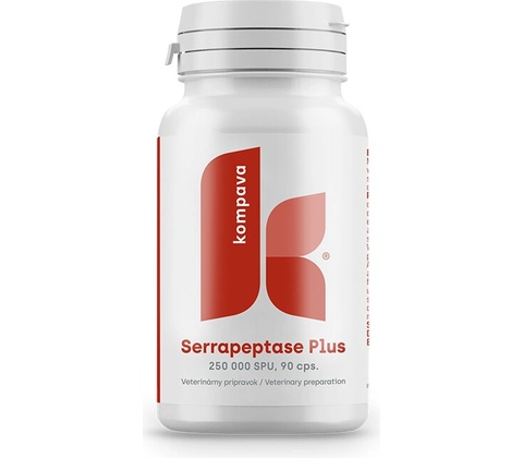 Kompava Serrapeptase Plus 355 mg 90 kapsúl