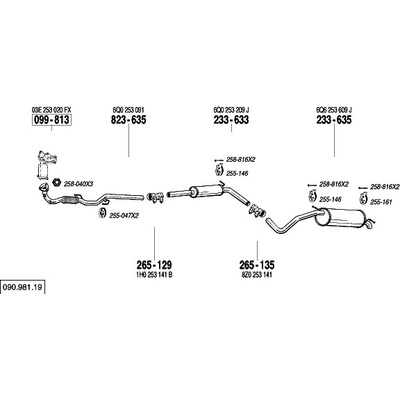 Bosal BS 099-813 – Zbozi.Blesk.cz