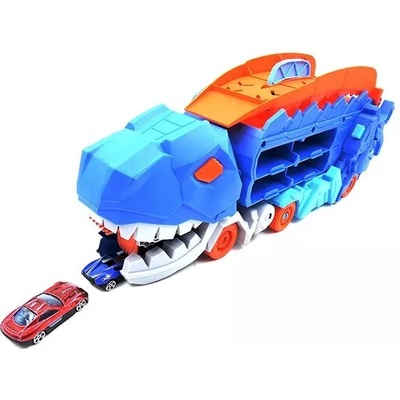 Man Yuk Toys Комплект динозавър-автокатапулт с 2 малки колички (zs-111)