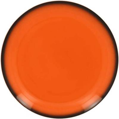 RAK Porcelain Talíř mělký kulatý 24 cm oranžová RAK-LENNPR24OR